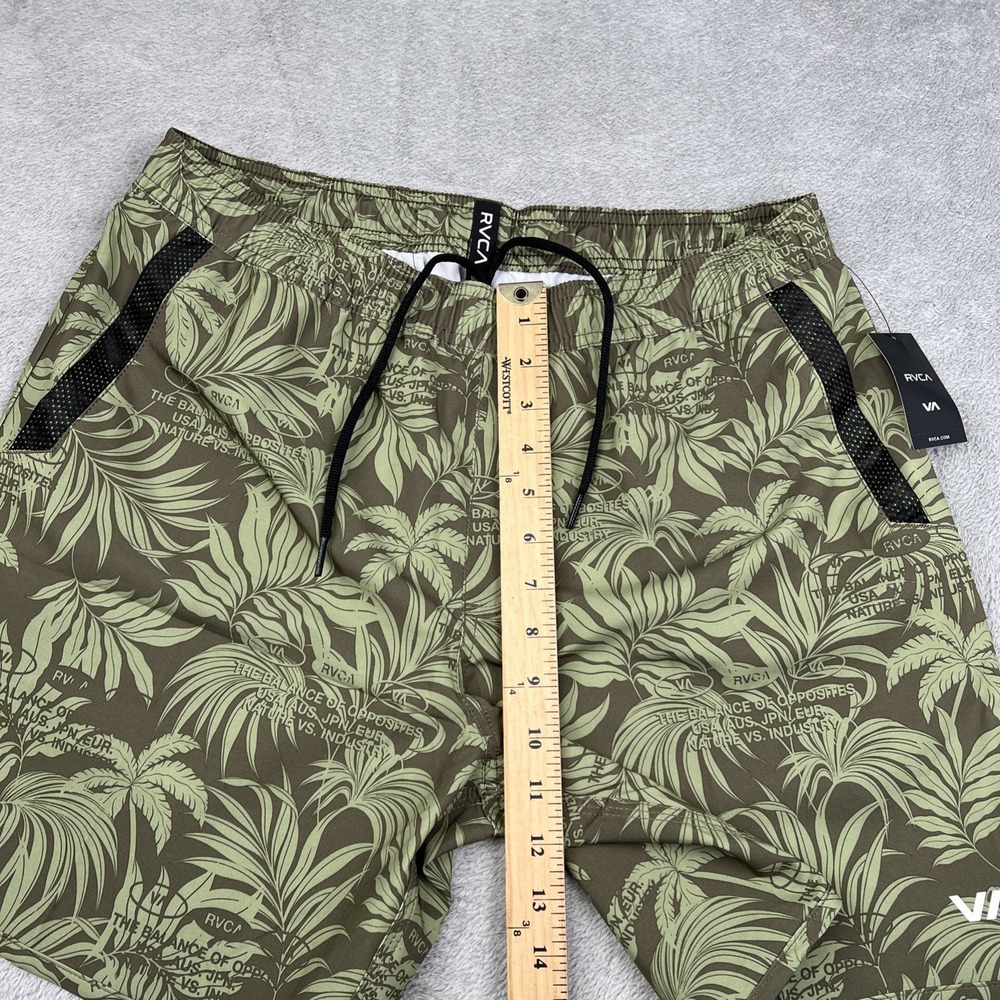 RVCA Kevin EW Hybrid 17" Shorts Men's Medium 32-34 Sportswear‎ Gym Run Work-Out - Picture 8 of 12